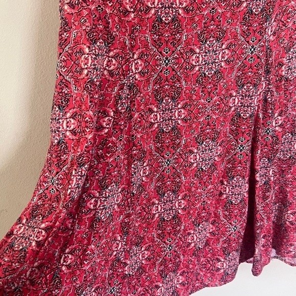 Hollister Pink Patterned Dress 310 - Picture 7 of 10